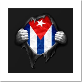 Cuba Flag. Proud Cuban Posters and Art